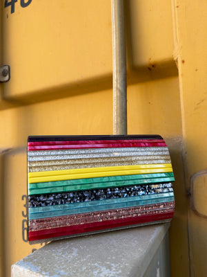 Rainbow Clutch Bag