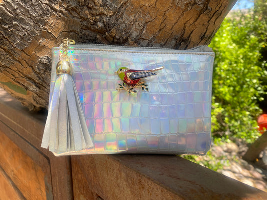 Mirror Bird Mini Clutch