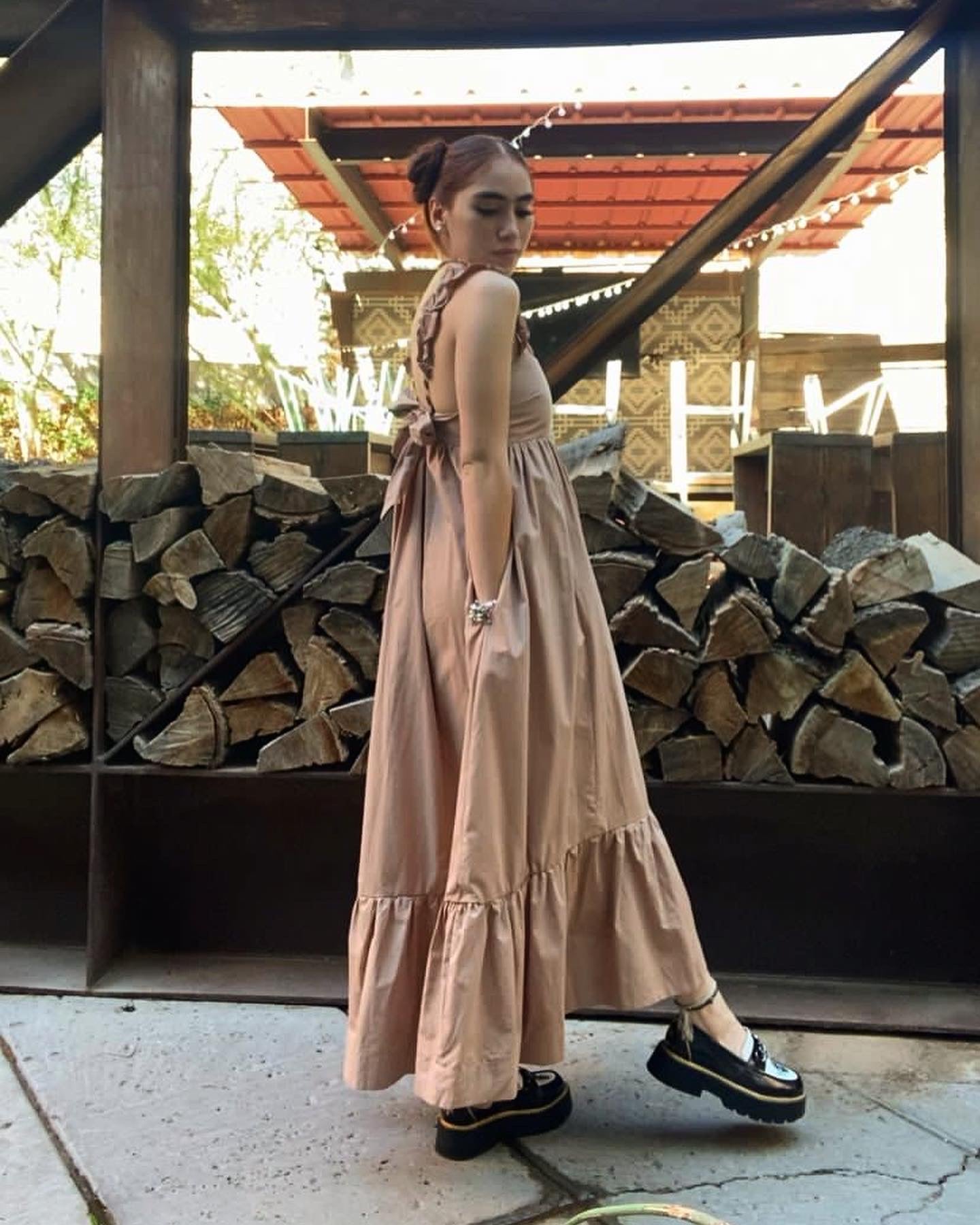 Mocha Maxi Dress