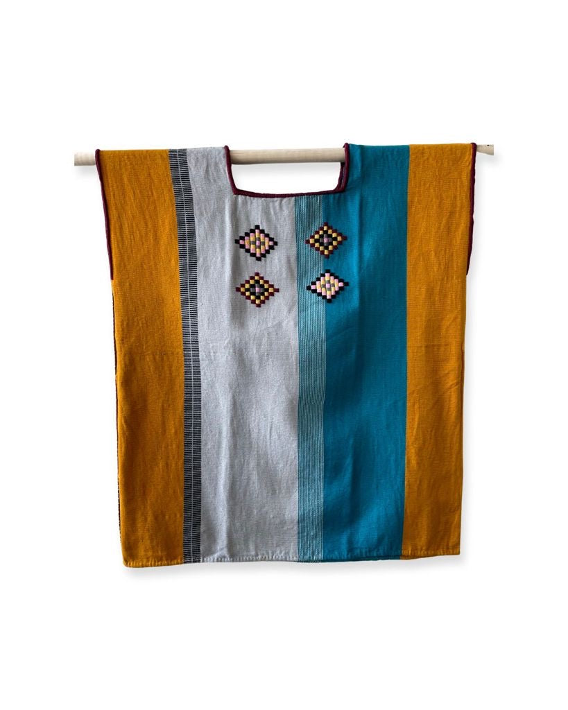 Chiapas textile diamonds blouse